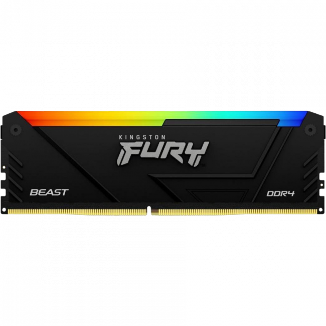 Память оперативная Kingston FURY Beast RGB (KF432C16BB2A/8WP) — для бизнеса и офиса Память оперативная Kingston FURY Beast RGB (KF432C16BB2A/8WP) — для бизнеса и офиса