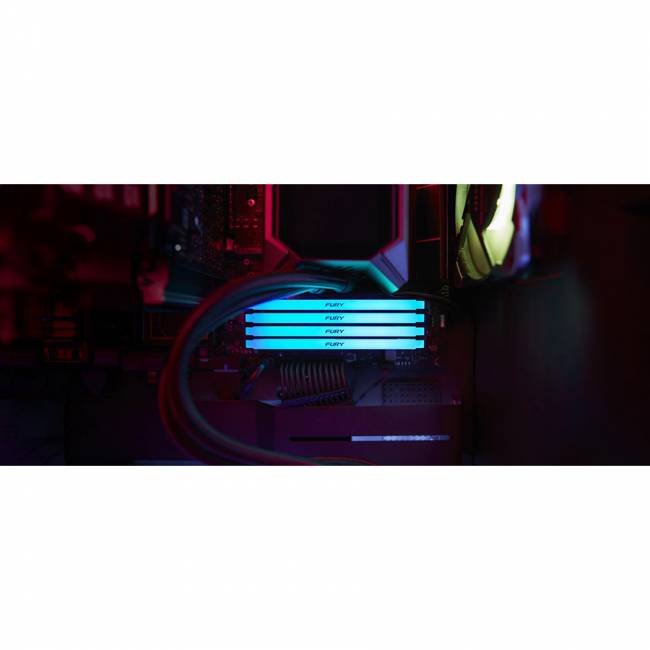 Память оперативная Kingston FURY Beast RGB (KF432C16BB2A/8WP) — для бизнеса и офиса Память оперативная Kingston FURY Beast RGB (KF432C16BB2A/8WP) — для бизнеса и офиса