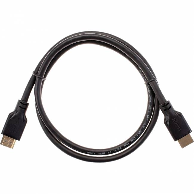 Кабель HDMI 19M/M,ver. 2.1, 8K@60 Hz 1m Telecom <TCG255-1M> Кабель Telecom HDMI (m)/HDMI (m) - 1 м (TCG255-1M) — для бизнеса и офиса