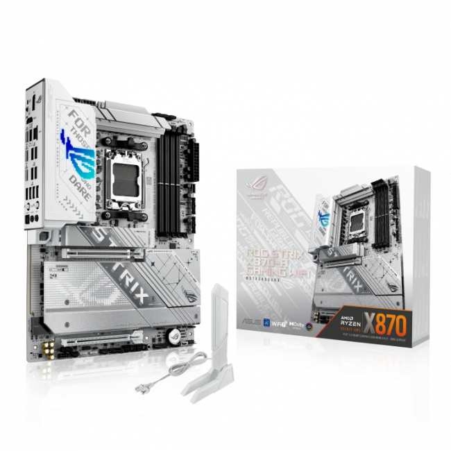 Материнская плата ASUS ROG STRIX X870-A GAMING WIFI (90MB1IF0-M0EAY0) — для бизнеса и офиса Материнская плата ASUS ROG STRIX X870-A GAMING WIFI (90MB1IF0-M0EAY0) — для бизнеса и офиса