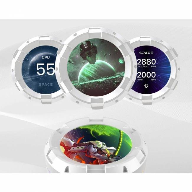 Вентилятор Cooler ID-COOLING SL360_XE_WHITE — для бизнеса и офиса Вентилятор Cooler ID-COOLING SL360_XE_WHITE — для бизнеса и офиса