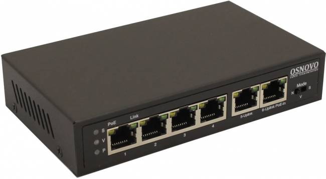 Удлинитель OSNOVO SW-20600/D — для бизнеса и офиса Удлинитель OSNOVO SW-20600/D — для бизнеса и офиса