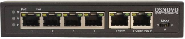 Удлинитель OSNOVO SW-20600/D — для бизнеса и офиса Удлинитель OSNOVO SW-20600/D — для бизнеса и офиса