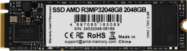 Накопитель SSD AMD R3MP32048G8 — для бизнеса и офиса Накопитель SSD AMD R3MP32048G8 — для бизнеса и офиса