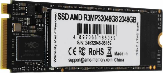 Накопитель SSD AMD R3MP32048G8 — для бизнеса и офиса Накопитель SSD AMD R3MP32048G8 — для бизнеса и офиса