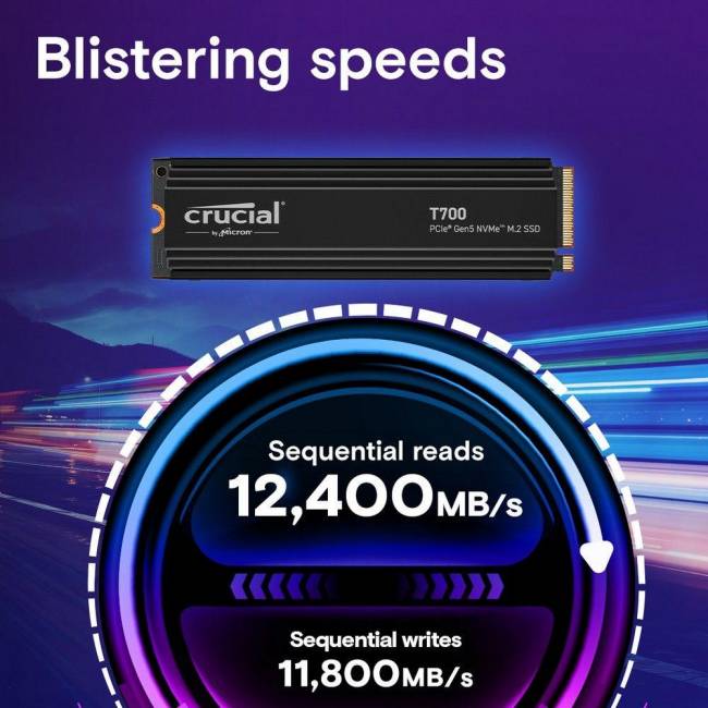 Твердотельный накопитель Crucial CT2000T700SSD3 — для бизнеса и офиса Твердотельный накопитель Crucial CT2000T700SSD3 — для бизнеса и офиса
