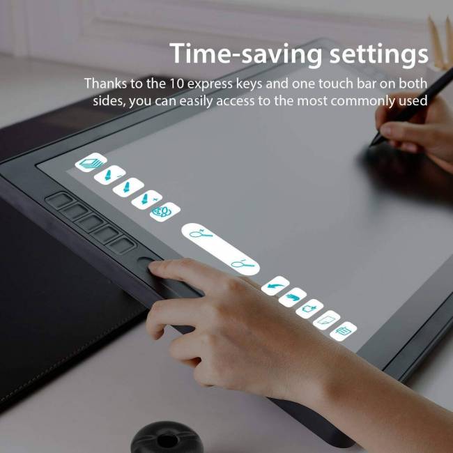 Интерактивный дисплей Huion KAMVAS Pro 22 — для бизнеса и офиса