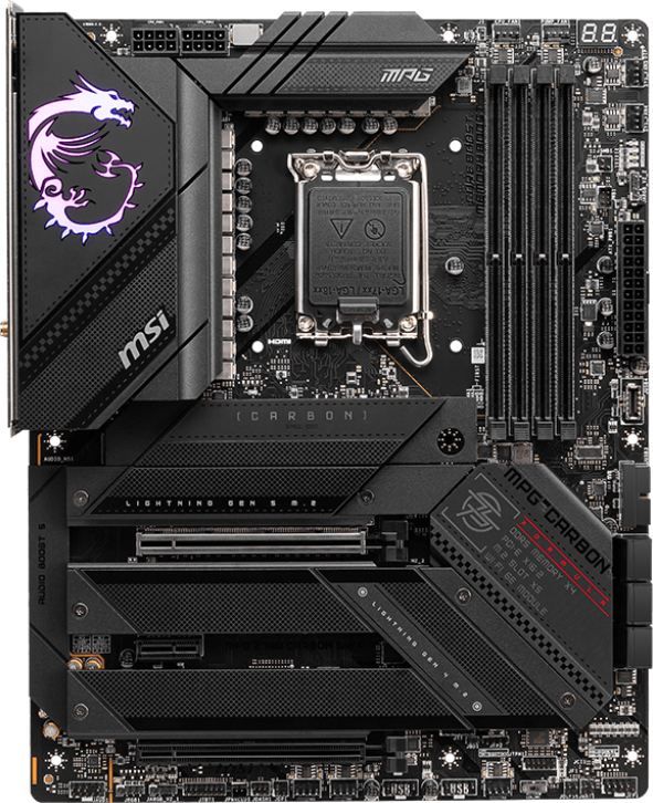 Материнская плата MSI MPG Z790 CARBON WIFI — для бизнеса и офиса Материнская плата MSI MPG Z790 CARBON WIFI — для бизнеса и офиса