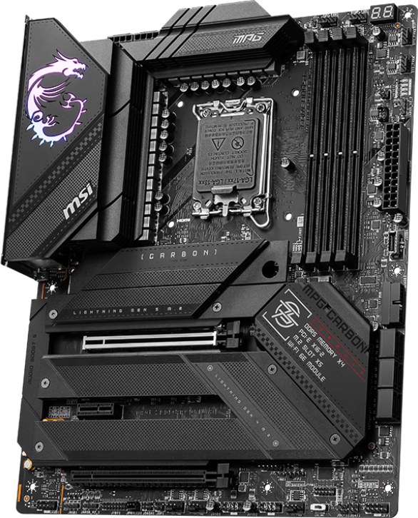 Материнская плата MSI MPG Z790 CARBON WIFI — для бизнеса и офиса Материнская плата MSI MPG Z790 CARBON WIFI — для бизнеса и офиса