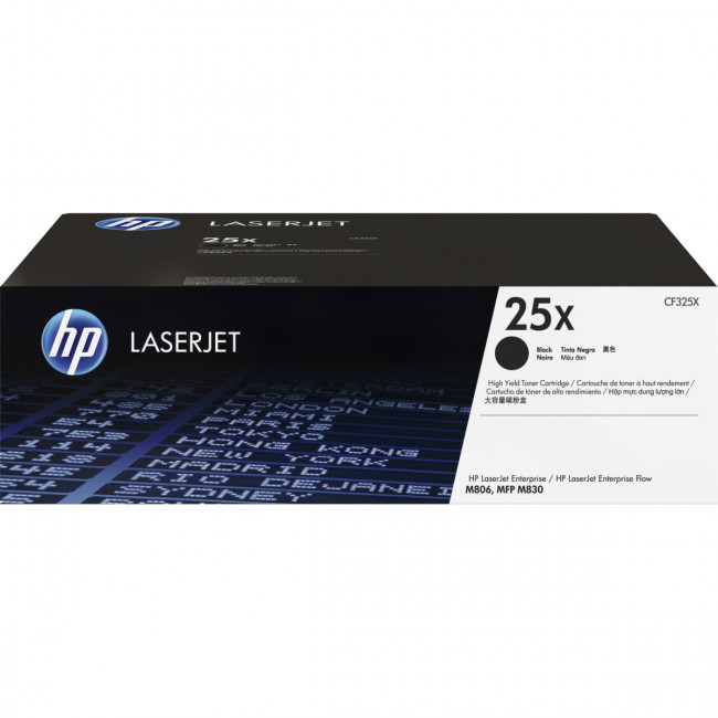 Тонер-картридж HP LaserJet 25X Black (CF325X) — для бизнеса и офиса