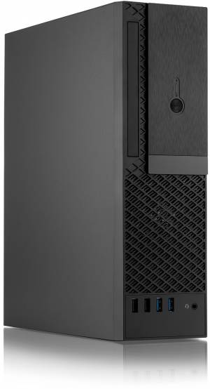 Корпус с блоком питания 300Вт. Foxline FL-1001-TFX300S