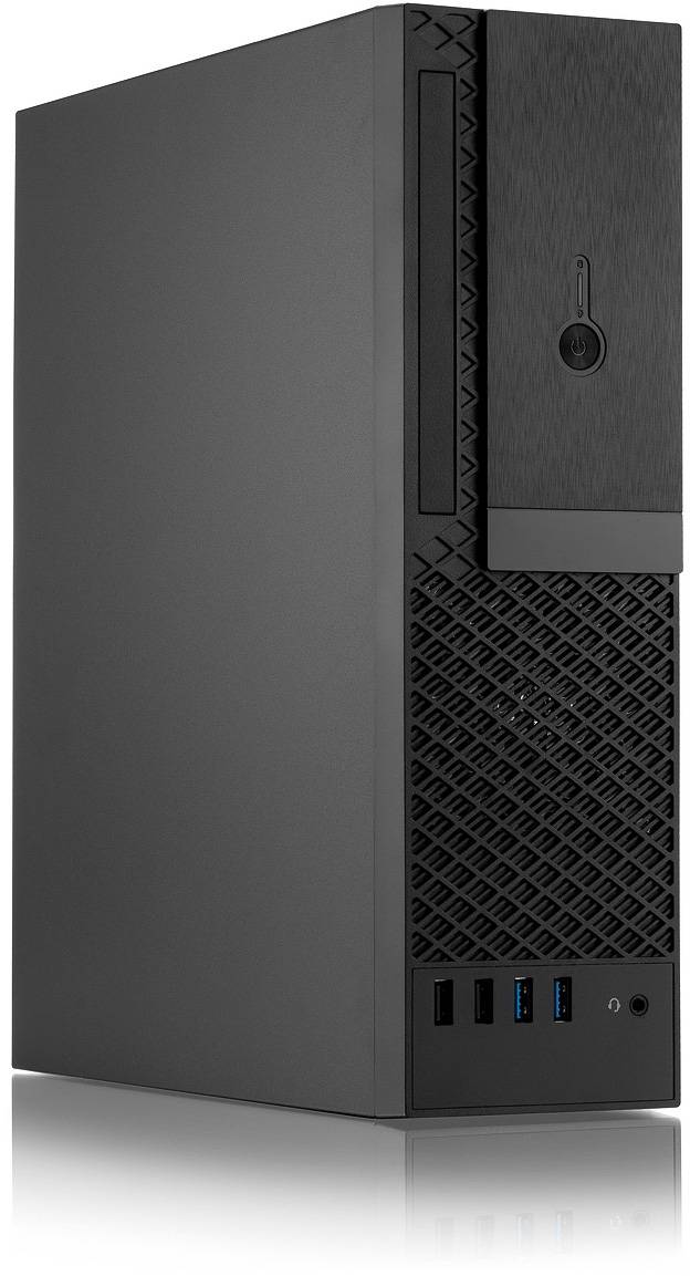 Корпус с блоком питания 300Вт. Foxline FL-1001-TFX300S — для бизнеса и офиса Корпус с блоком питания 300Вт. Foxline FL-1001-TFX300S — для бизнеса и офиса