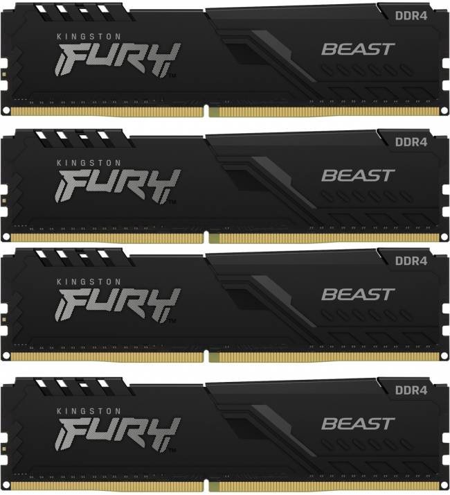 Память оперативная Kingston FURY Beast KF432C16BBK4/16 — для бизнеса и офиса