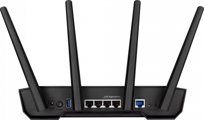 Маршрутизатор TUF-AX3000 ASUS 90IG0790-MU9B00 — для бизнеса и офиса Маршрутизатор TUF-AX3000 ASUS 90IG0790-MU9B00 — для бизнеса и офиса