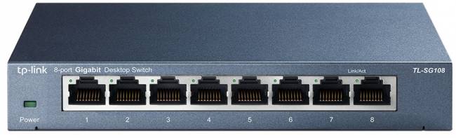 Коммутатор TP-Link TL-SG108 — для бизнеса и офиса Коммутатор TP-Link TL-SG108 — для бизнеса и офиса
