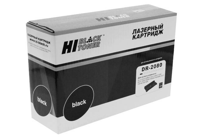 Драм-юнит Hi-Black (HB-DR-2080) для Brother HL-2130R/DCP-7055WR, 12K (Повреждённая упаковка) — для бизнеса и офиса Драм-юнит Hi-Black (HB-DR-2080) для Brother HL-2130R/DCP-7055WR, 12K (Повреждённая упаковка) — для бизнеса и офиса