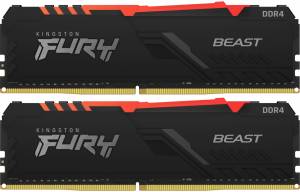 Память оперативная Kingston FURY Beast RGB KF437C19BB1AK2/32