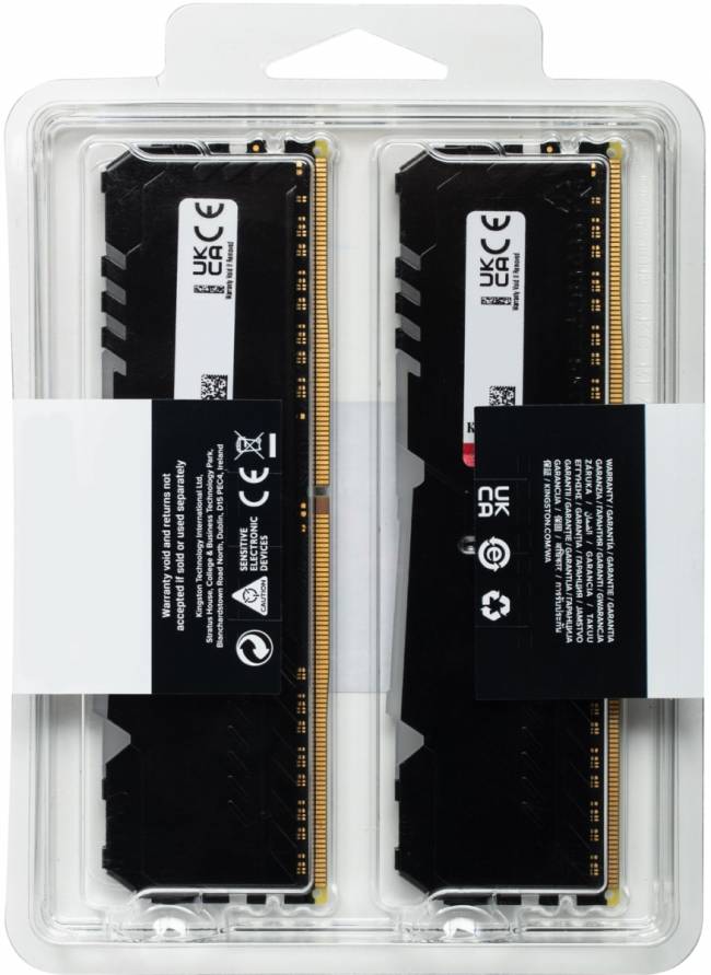 Память оперативная Kingston FURY Beast RGB KF437C19BB1AK2/32 — для бизнеса и офиса Память оперативная Kingston FURY Beast RGB KF437C19BB1AK2/32 — для бизнеса и офиса