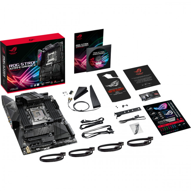 Материнская плата ASUS ROG STRIX X299-E GAMING II — для бизнеса и офиса Материнская плата ASUS ROG STRIX X299-E GAMING II — для бизнеса и офиса