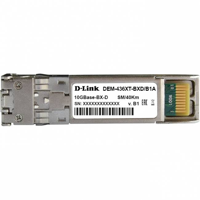 Трансивер D-Link 436XT-BXD/40KM/B1A — для бизнеса и офиса Трансивер D-Link 436XT-BXD/40KM/B1A — для бизнеса и офиса