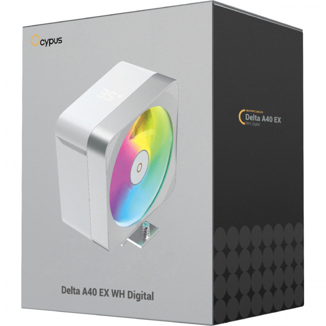 Кулер для процессора Ocypus Delta-A40-WH1NAWD00E-GL — для бизнеса и офиса Кулер для процессора Ocypus Delta-A40-WH1NAWD00E-GL — для бизнеса и офиса