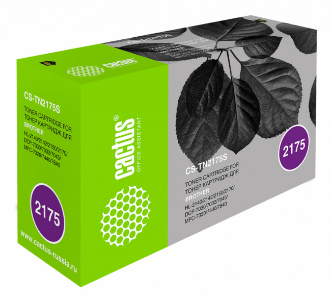 - Cactus CS-TN2175S — для бизнеса и офиса