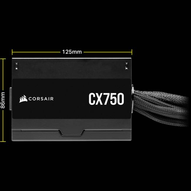 Блоки питания Corsair CX750 CP-9020279-EU — для бизнеса и офиса Блоки питания Corsair CX750 CP-9020279-EU — для бизнеса и офиса