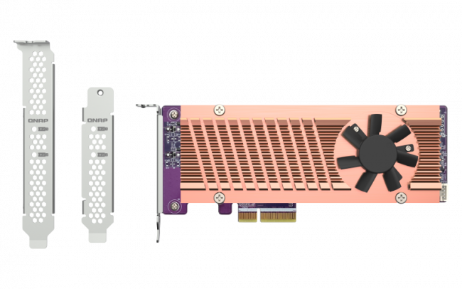 Плата расширения QNAP QM2-2P-344A — для бизнеса и офиса