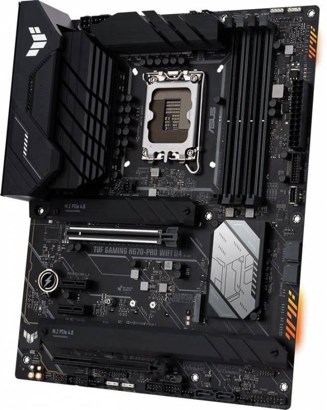 Материнская плата ASUS TUF GAMING H670-PRO WIFI D4 — для бизнеса и офиса Материнская плата ASUS TUF GAMING H670-PRO WIFI D4 — для бизнеса и офиса