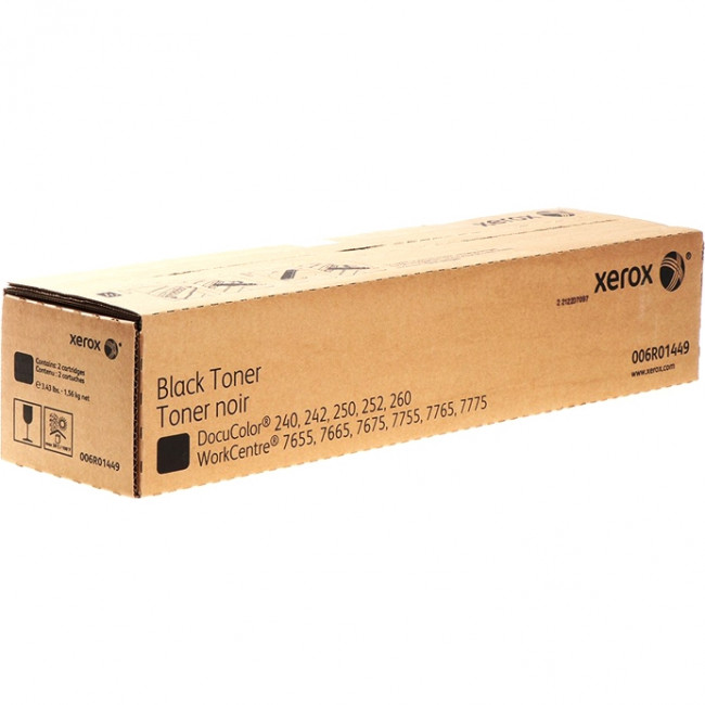 Тонер-картридж черный Xerox 006R01449 — для бизнеса и офиса