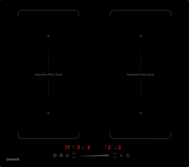Встраиваемые индукционные панели Graude Graude IK 60.2 B — для бизнеса и офиса Встраиваемые индукционные панели Graude Graude IK 60.2 B — для бизнеса и офиса
