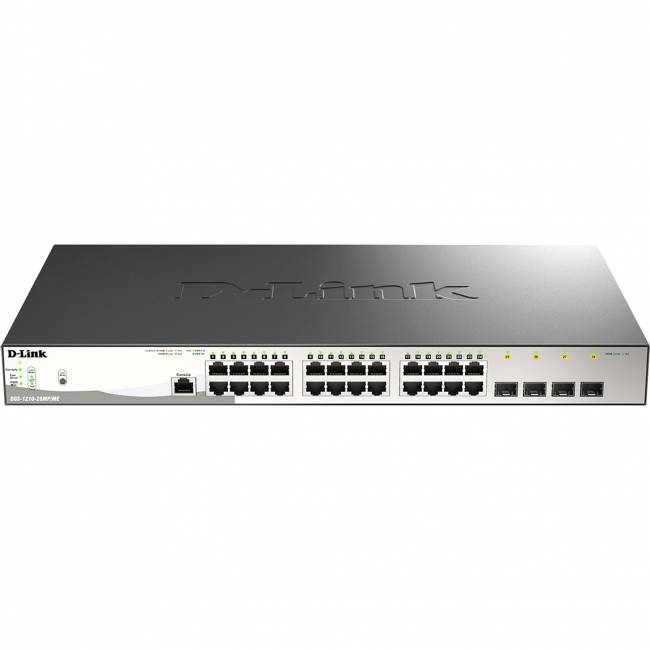 Коммутатор D-Link DGS-1210-28MP/ME/B2A — для бизнеса и офиса Коммутатор D-Link DGS-1210-28MP/ME/B2A — для бизнеса и офиса