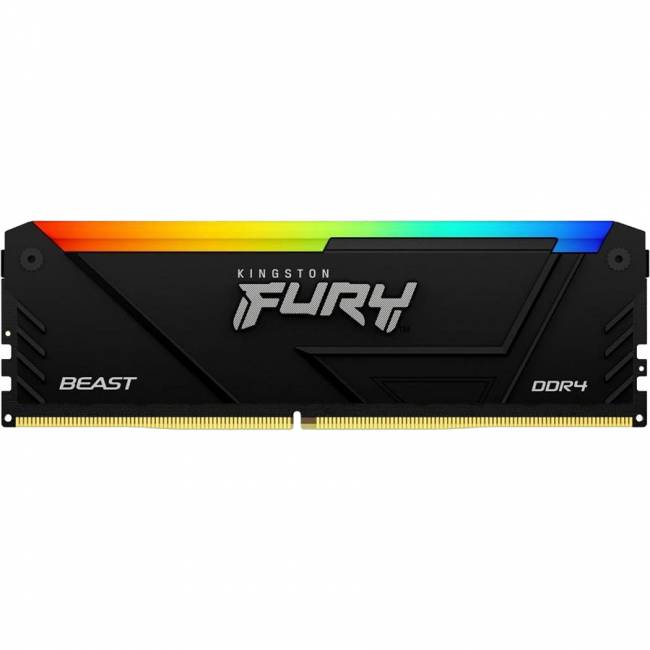 Память оперативная Kingston FURY Beast RGB (KF432C16BB12AK2/32WP) — для бизнеса и офиса Память оперативная Kingston FURY Beast RGB (KF432C16BB12AK2/32WP) — для бизнеса и офиса