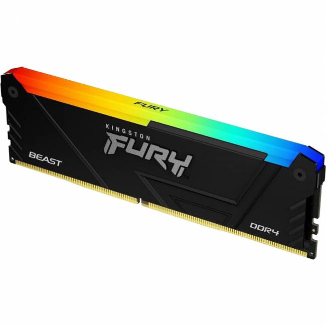 Память оперативная Kingston FURY Beast RGB (KF432C16BB12AK2/32WP) — для бизнеса и офиса Память оперативная Kingston FURY Beast RGB (KF432C16BB12AK2/32WP) — для бизнеса и офиса