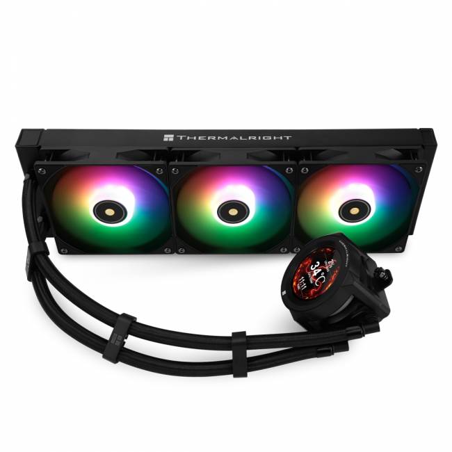Система жидкостного охлаждения Thermalright Core Vision 360 Black — для бизнеса и офиса Система жидкостного охлаждения Thermalright Core Vision 360 Black — для бизнеса и офиса