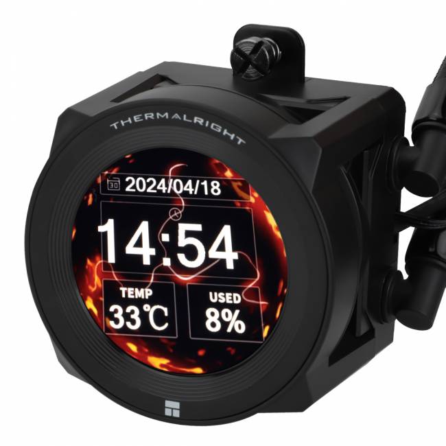 Система жидкостного охлаждения Thermalright Core Vision 360 Black — для бизнеса и офиса Система жидкостного охлаждения Thermalright Core Vision 360 Black — для бизнеса и офиса