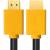 GCR Кабель 1.5m HDMI версия 1.4, черный, желтые коннекторы, OD7.3mm, 30/30 AWG, позолоченные контакты, Ethernet 10.2 Гбит/с, 3D, 4K GCR-HM440-1.5m, экран Greenconnect GCR-HM440-1.5m — для бизнеса и офиса