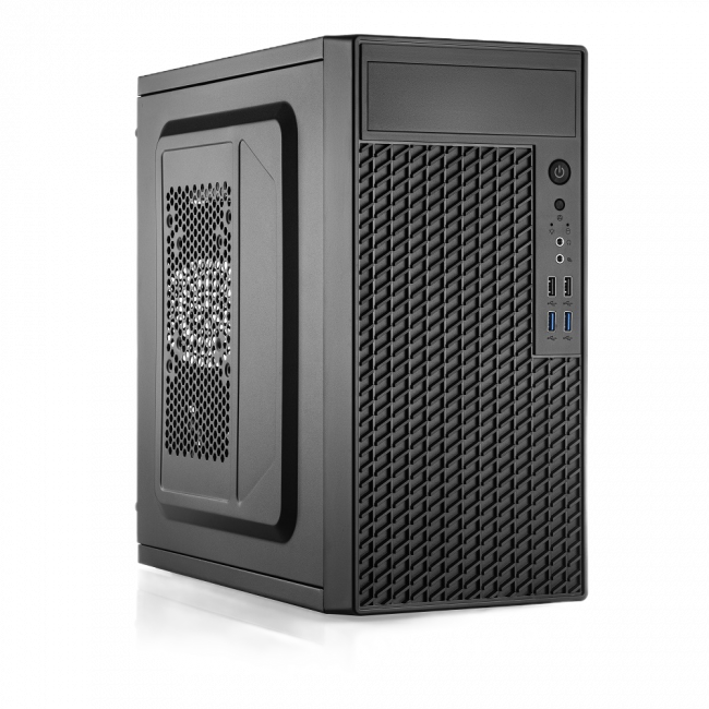 Корпус с блоком питания 450Вт. Корпус Foxline Forza FZ-055-SX450-U32 — для бизнеса и офиса