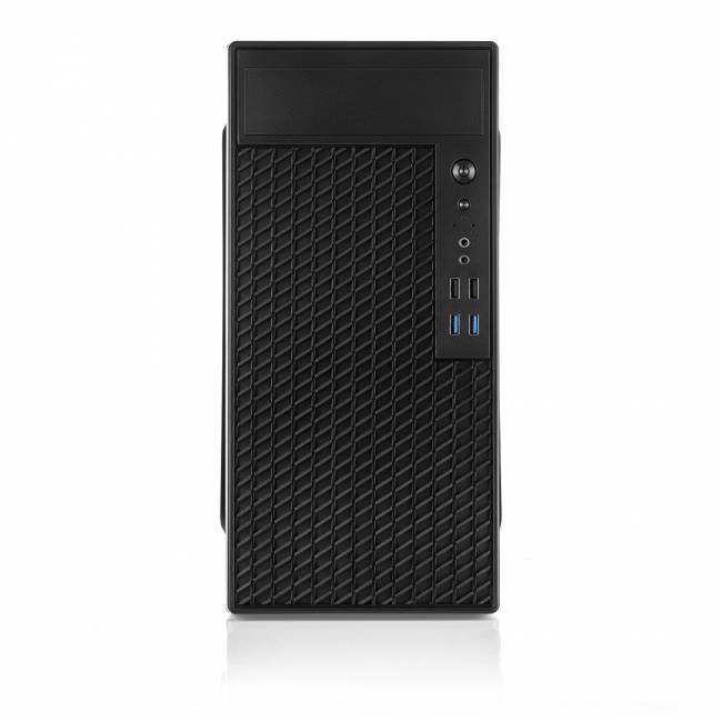 Корпус с блоком питания 450Вт. Корпус Foxline Forza FZ-055-SX450-U32 — для бизнеса и офиса