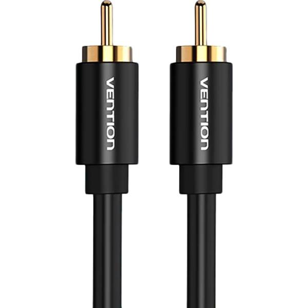 Кабель Vention аудио RCA M/RCA M - 2м Чёрный Кабель Vention RCA(m)/RCA(m) - 2 м (VAB-R09-B200) — для бизнеса и офиса