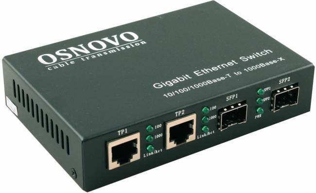 Коммутатор OSNOVO SW-70202 — для бизнеса и офиса Коммутатор OSNOVO SW-70202 — для бизнеса и офиса