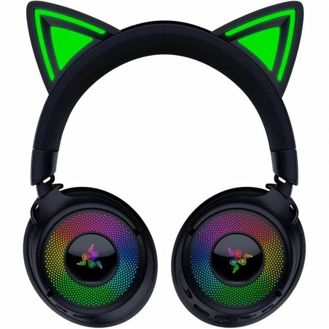 Гарнитура Razer Kraken Kitty V3 Pro - Black Razer Kraken Kitty V3 Pro - Black Headset — для бизнеса и офиса Гарнитура Razer Kraken Kitty V3 Pro - Black Razer Kraken Kitty V3 Pro - Black Headset — для бизнеса и офиса
