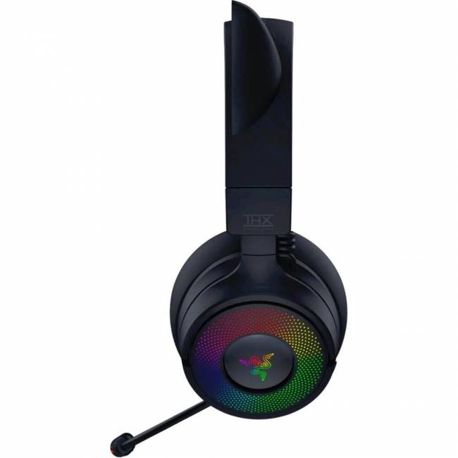 Гарнитура Razer Kraken Kitty V3 Pro - Black Razer Kraken Kitty V3 Pro - Black Headset — для бизнеса и офиса Гарнитура Razer Kraken Kitty V3 Pro - Black Razer Kraken Kitty V3 Pro - Black Headset — для бизнеса и офиса