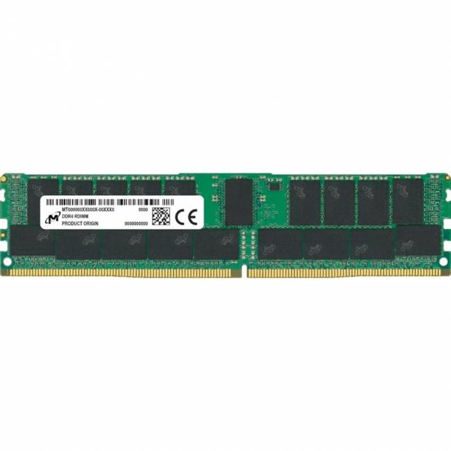 Память оперативная Серверная оперативная память Micron 32GB DDR4 (MTA36ASF4G72PZ-3G2R1) — для бизнеса и офиса Память оперативная Серверная оперативная память Micron 32GB DDR4 (MTA36ASF4G72PZ-3G2R1) — для бизнеса и офиса