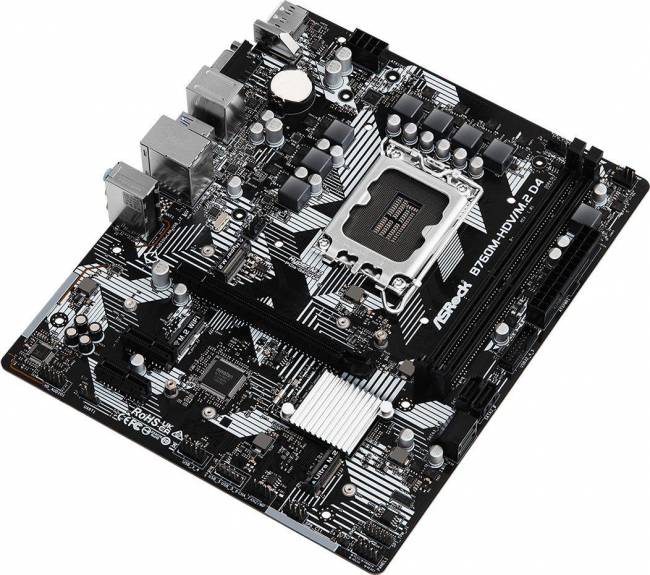 Материнская плата ASRock B760M-HDV/M.2 D4 — для бизнеса и офиса Материнская плата ASRock B760M-HDV/M.2 D4 — для бизнеса и офиса