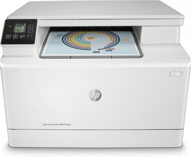 Лазерное МФУ HP Color LaserJet Pro MFP M182n 7KW54A — для бизнеса и офиса
