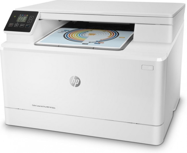 Лазерное МФУ HP Color LaserJet Pro MFP M182n 7KW54A — для бизнеса и офиса