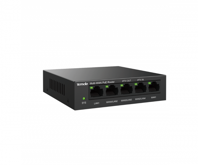Маршрутизатор Tenda G0-5G-POE — для бизнеса и офиса Маршрутизатор Tenda G0-5G-POE — для бизнеса и офиса