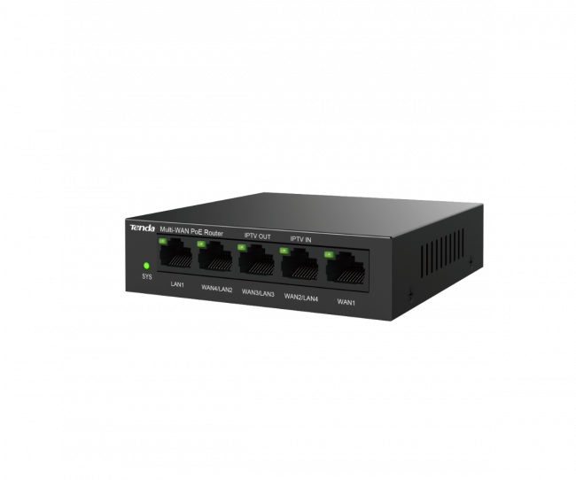 Маршрутизатор Tenda G0-5G-POE — для бизнеса и офиса Маршрутизатор Tenda G0-5G-POE — для бизнеса и офиса