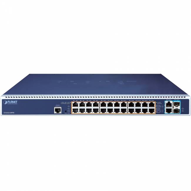 коммутатор Planet GS-6322-24P4X — для бизнеса и офиса